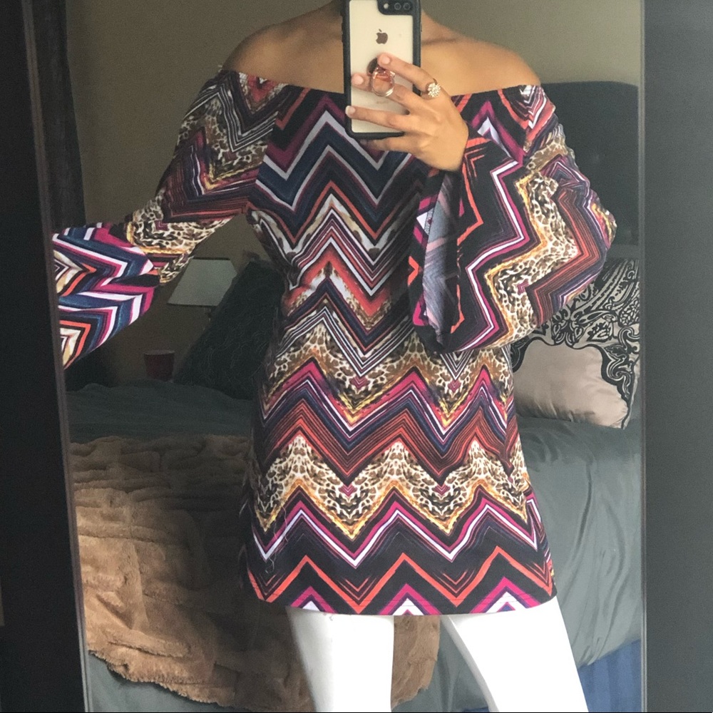 🖐 WinWin BOHO chic Chevron print